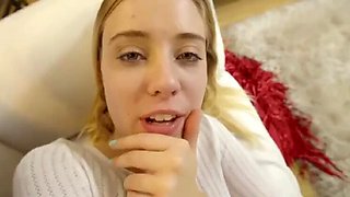 Step Daughter Seduces Step Dad While Step Mom Is Away - Full Fingering Fuck Video