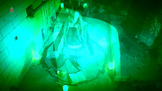 Leashed Crawling Girl - Dark House 2 #1