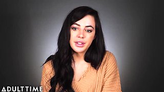 Whitney Wright Masturbates with Dildo & Vibrator - Close-Up Solo Orgasm