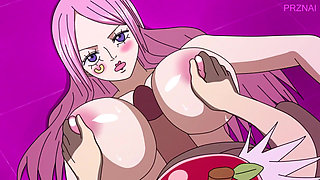 Bonney and Vegapunk Love Fuck, one Piece