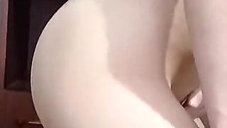 Skinny Girl with Small Ass and Tits Cums on Top