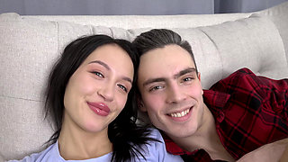 Anal sex from her boyfriend for the petite young Kristi Fox