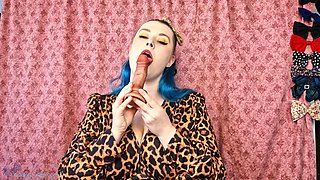 Attentive Stroking, Sucking & Titty Fucking - Solo Girl