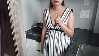 Sexy Indian Step Sister Hardcore Hot Sex with Her Step Brother in Kitchen