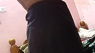 Hot Sexy Housewife Changing Dress Wearing Saree Ready to Fuck