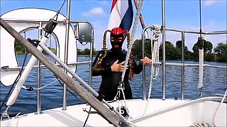 German amateur couple fucking outdoors
