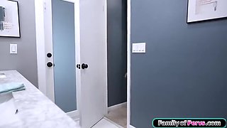 Kiana Kumani - Stepsis Put The Shower Head On Her Clit