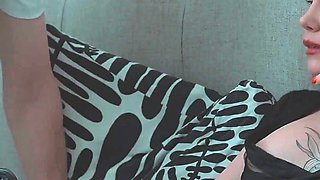Step Mom and Step Son Watch Porn, Masturbate to Creampie Bliss in Share Bed Hotel Vacation