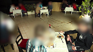 Even in the Restaurant, Fucking in Front of the Guests!