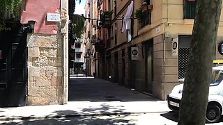 Interracial blowjob fuck jerk and facial at gloryhole