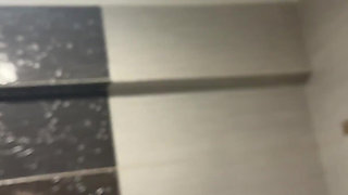 Hot Striptease in the Bathroom