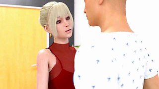 Lelu Love gets into some steamy butt action in this animated love submission adventure