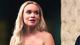 Appetizing girls Ella Reese and Khloe Kingsley have a sensual lesbian sex