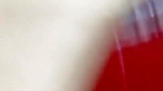Indian Beautiful Wife Was Working in the Kitchen, the Husband Came From Behind and Started Touching Her