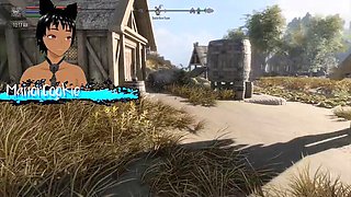 Skyrim B and L sex mod Having sex on a farm out in the field