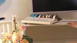 College Girl Creampie Fuck Lesson