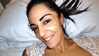 Slutty Wife Takes a Lot of Cock From a Friend Secretly in the Hotel During Vacation - Real Amateur