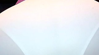Naughty Squat Tease