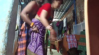 Mallu Aunty Hardcore Fuck with Sona Bhabhi - Big Boobs Pressed in Red Blouse by Rahul