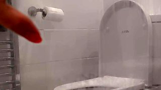 Amateur striptease and Solo masturbation