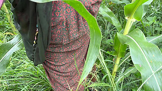 The Brother-in-law Went to the Field with the Sister-in-law and Showed Her Tight