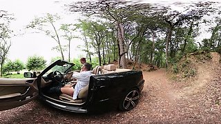 Stacy Snake enjoys fucking her man in the car