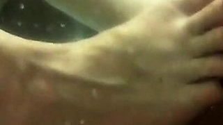 In the Jacuzzi