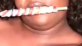 Lisa Rivera Sucks a Lollipop and a Dick at the Same Time