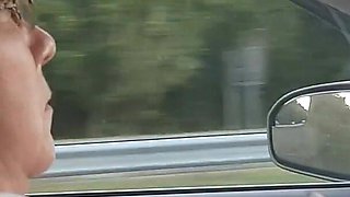 Cigar Exhibitionist Dawn on the Highway