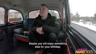 Sofia Lee Cums Three Times On His Birthday