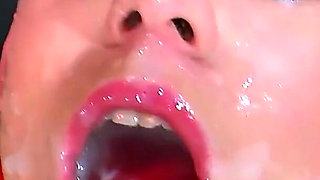 Blonde Teen in a Cum Swallow Gangbang Ggg John Thompson