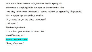 The Neighbor's Visit as the doorbell rang, Jacob was jolted awake from the couch