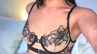 Hottest brunette solo webcam masturbation 2