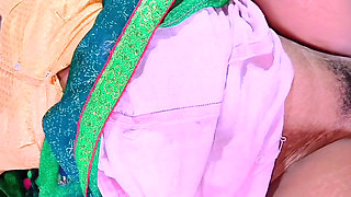 Step Son Put a Black Dick in the Pussy of Indian Hot