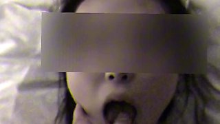 Korean escort lets me put my load on her