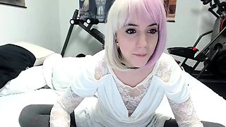 Emo Teen Becka Solo Webcam Masturbation Porn