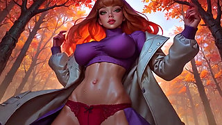 Daphne Blake From Scooby-Doo Perfect Cameltoe Pussy and Dance JOI AI
