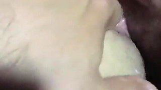 Big Ass Pig Winks Her Ass Hole After Opening It with a Big Ball