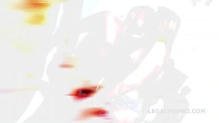 7on1 Double Anal GangBang with Lindsay Sharon /See description