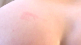 Stepson gives stepmom a massage and creampie