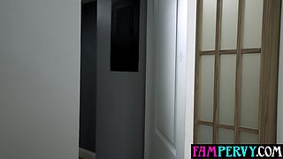 Petite blond hair babe 18yo stepsister needs help