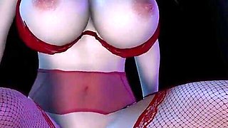 The Risk of a Top-notch Young Woman with Red Silk