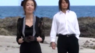 Exotic Japanese slut Kei Marimura in Horny Outdoor, Beach JAV video