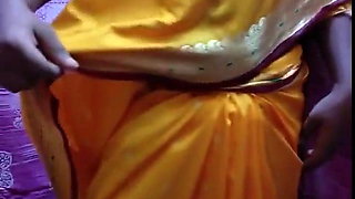 Mallu Aunty Saree Blouse Opening