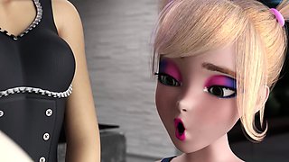 The Anal Domination of a Dickgirl in a Cyberpunk Underworld