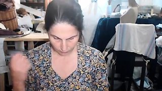 Brunette russian mature amateur milf hidden webcam voyeur