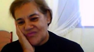 Big-Titted Granny Slut on Webcam