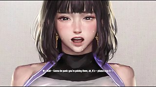 Fantasy paradise - Nanami enjoys it in the backdoor with MissKitty2K