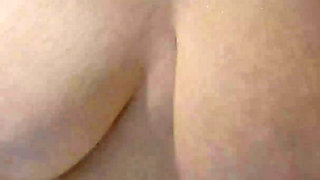 She Horny by the Pool and Is Visited by a Big Cock