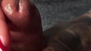 Mistress Fucks Urethra with Her Long Nails. BDSM